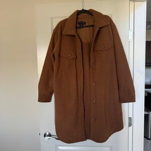 Rachel Zoe Deep Camel Coat